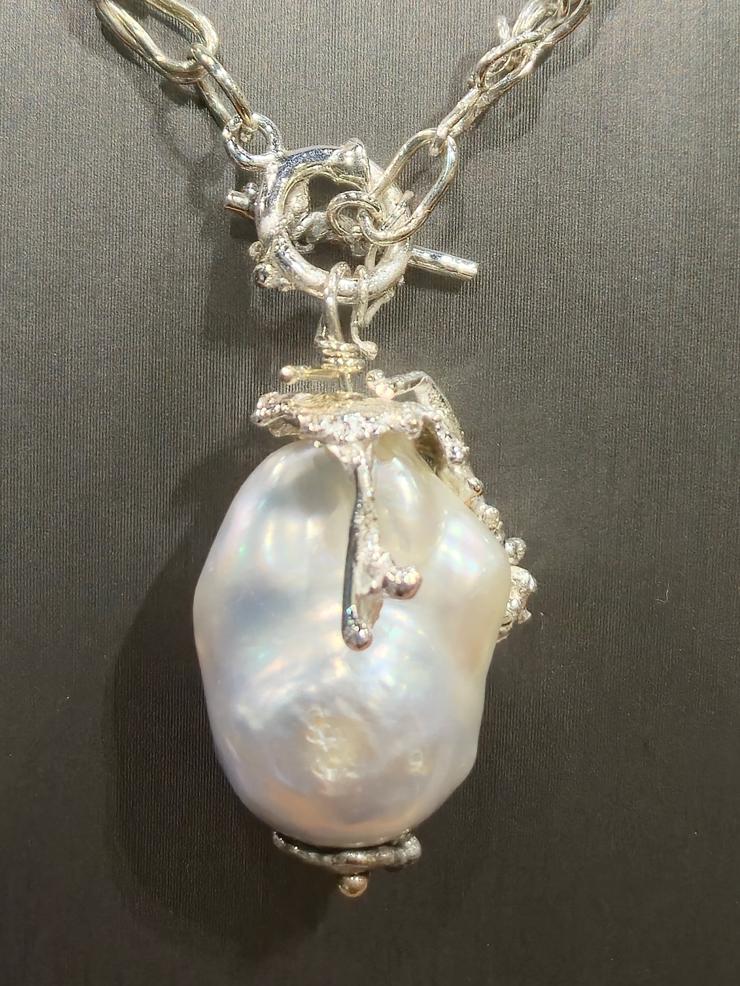 Baroque Pearl Drift Necklace