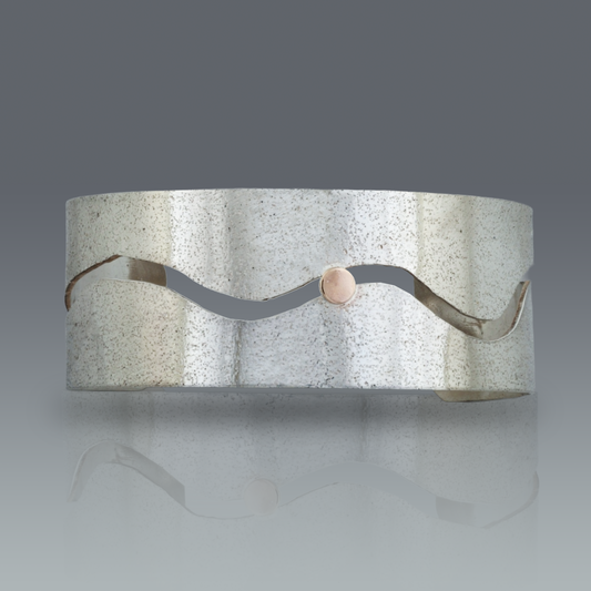 River Runs Through It Sterling Cuff